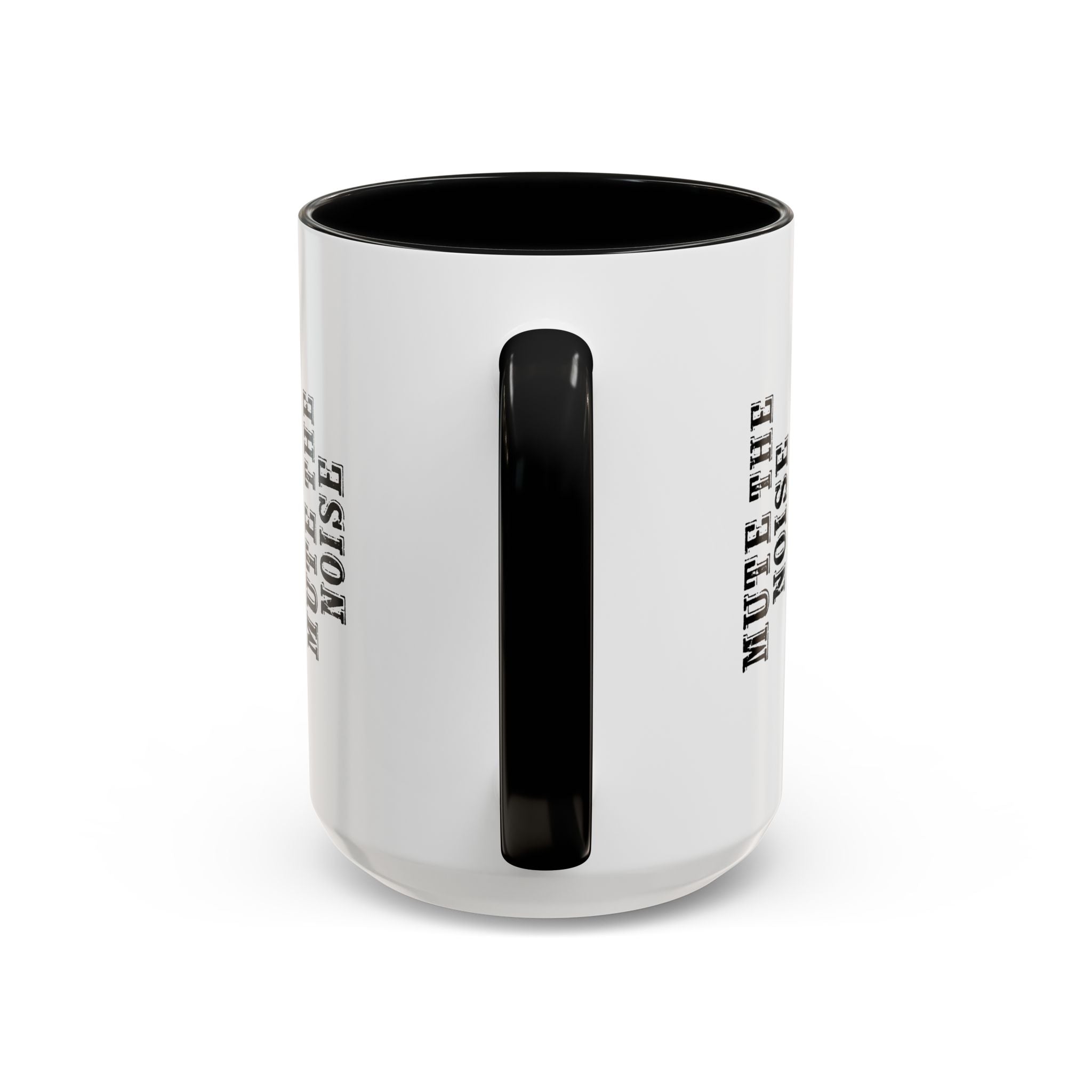 Cigar Lover Coffee Mug - "Mute the Noise, Let the Cigar Speak" Accent Mug