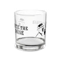 Whiskey Rocks Glass, Engraved Barware, Unique Gift for Dad, Personalized Home Bar Decor, Mute the Noise Rocks Glass