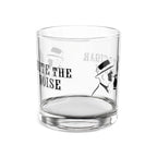 Whiskey Rocks Glass, Engraved Barware, Unique Gift for Dad, Personalized Home Bar Decor, Mute the Noise Rocks Glass