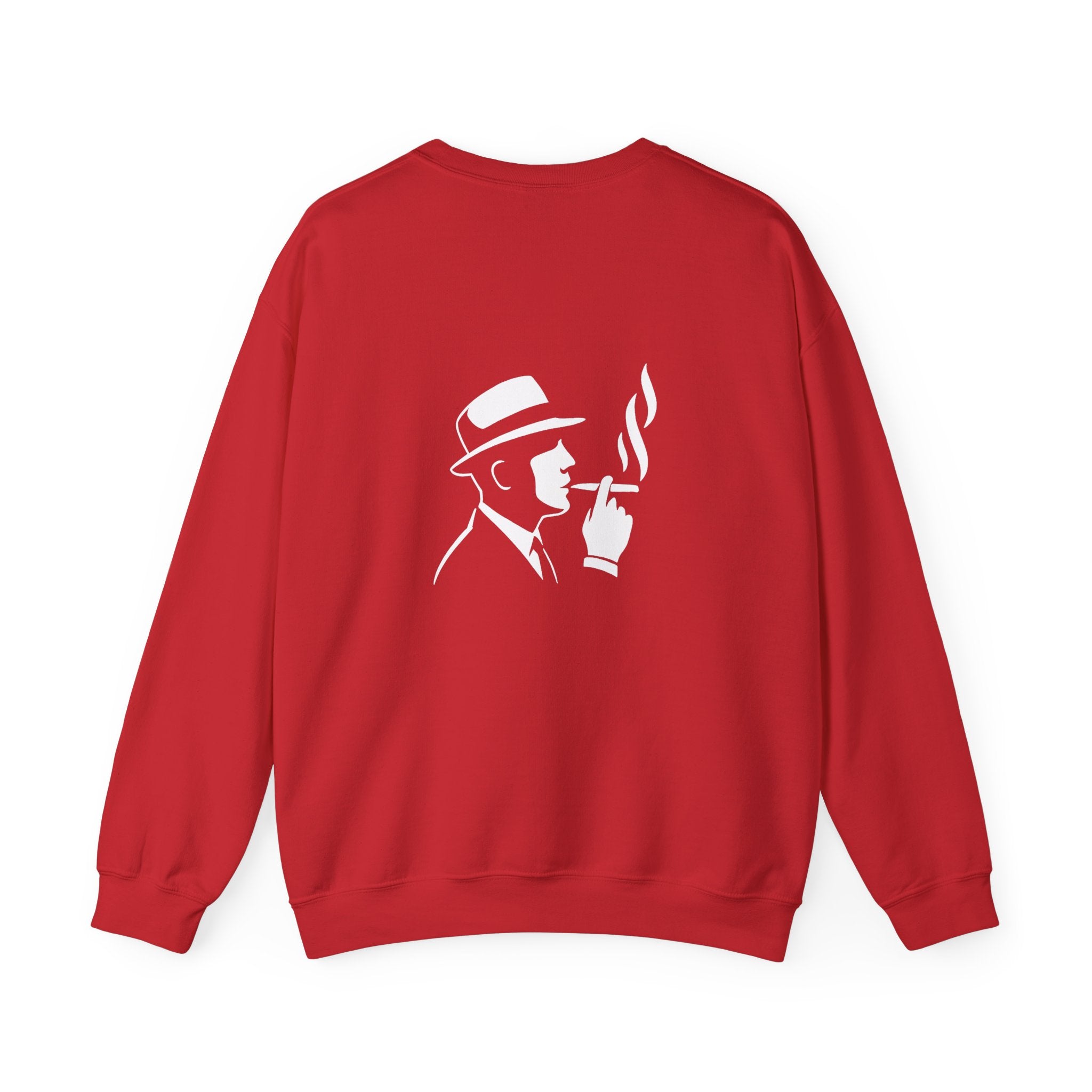 Cigar Smoker Crewneck Sweatshirt — "I’ll Change the World, One Cigar at a Time"