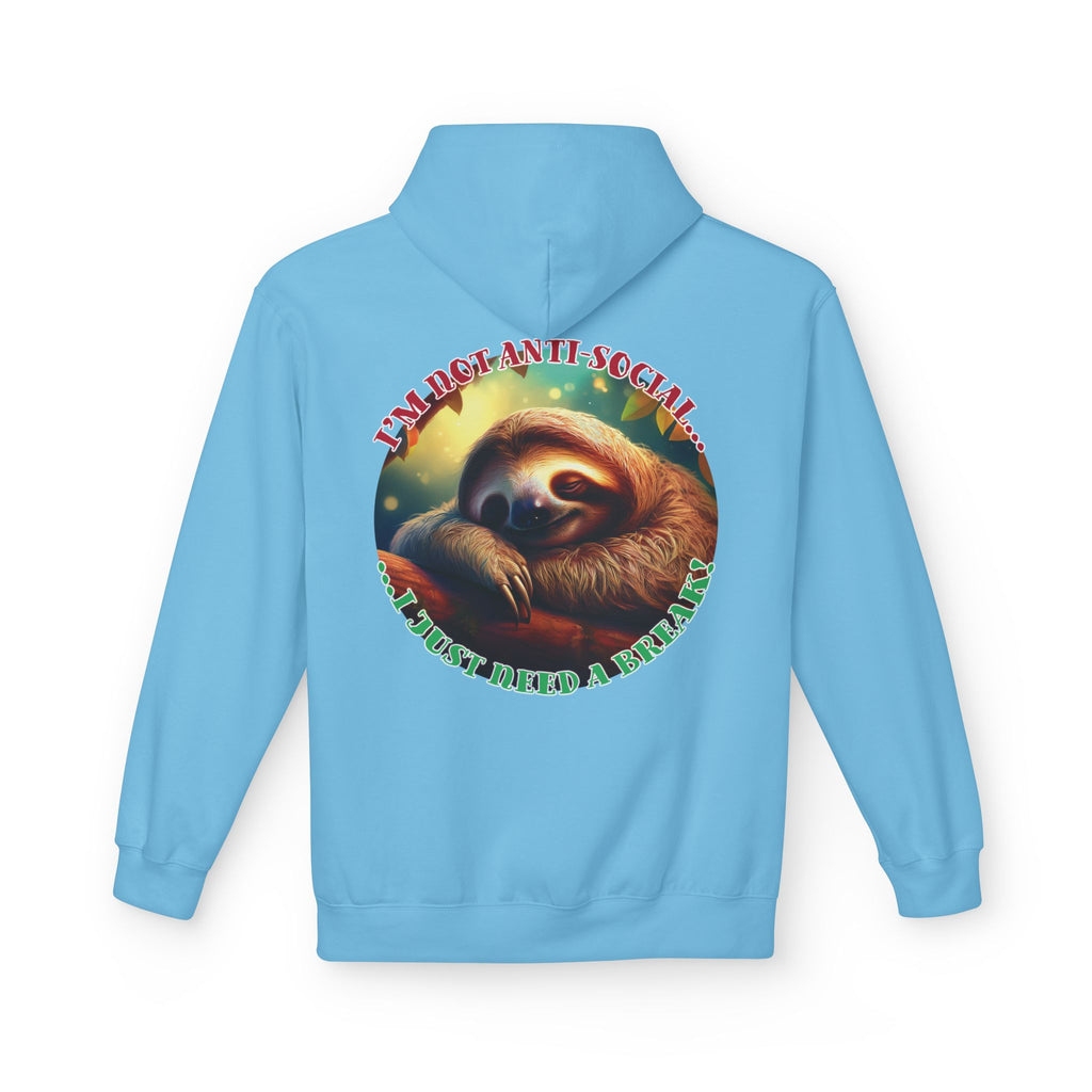 "Today is my Chill Day" Hoodie – Perfect for Nature Lovers, Introverts, Gifts for Friends, Chill Days, Relaxed Style