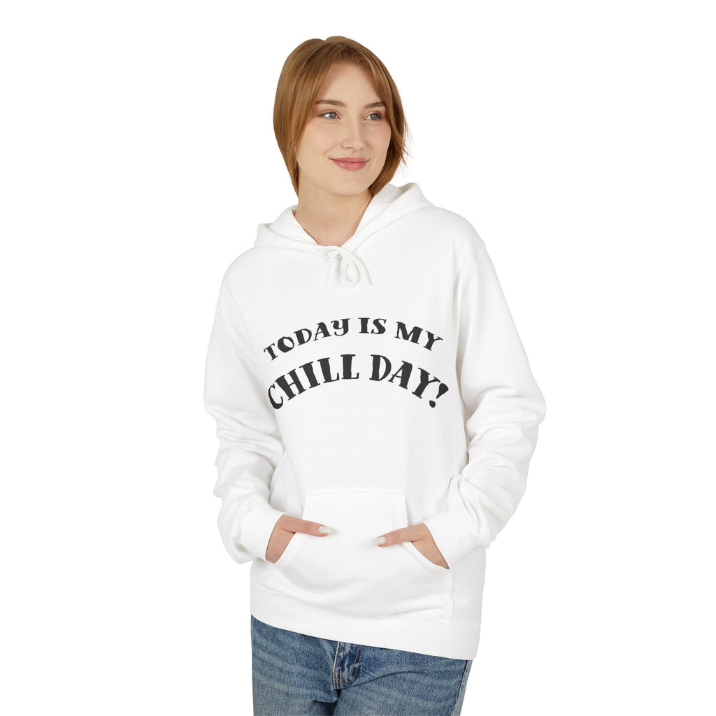 "Today is my Chill Day" Hoodie – Perfect for Nature Lovers, Introverts, Gifts for Friends, Chill Days, Relaxed Style