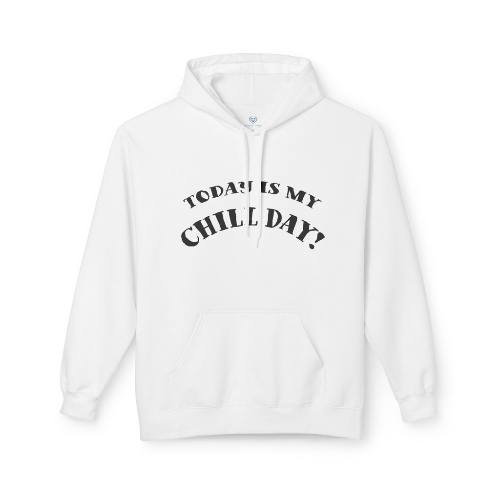 "Today is my Chill Day" Hoodie – Perfect for Nature Lovers, Introverts, Gifts for Friends, Chill Days, Relaxed Style