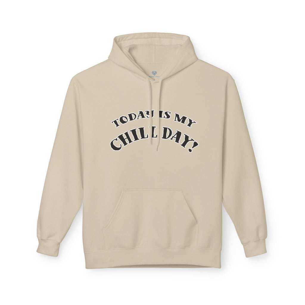 "Today is my Chill Day" Hoodie – Perfect for Nature Lovers, Introverts, Gifts for Friends, Chill Days, Relaxed Style