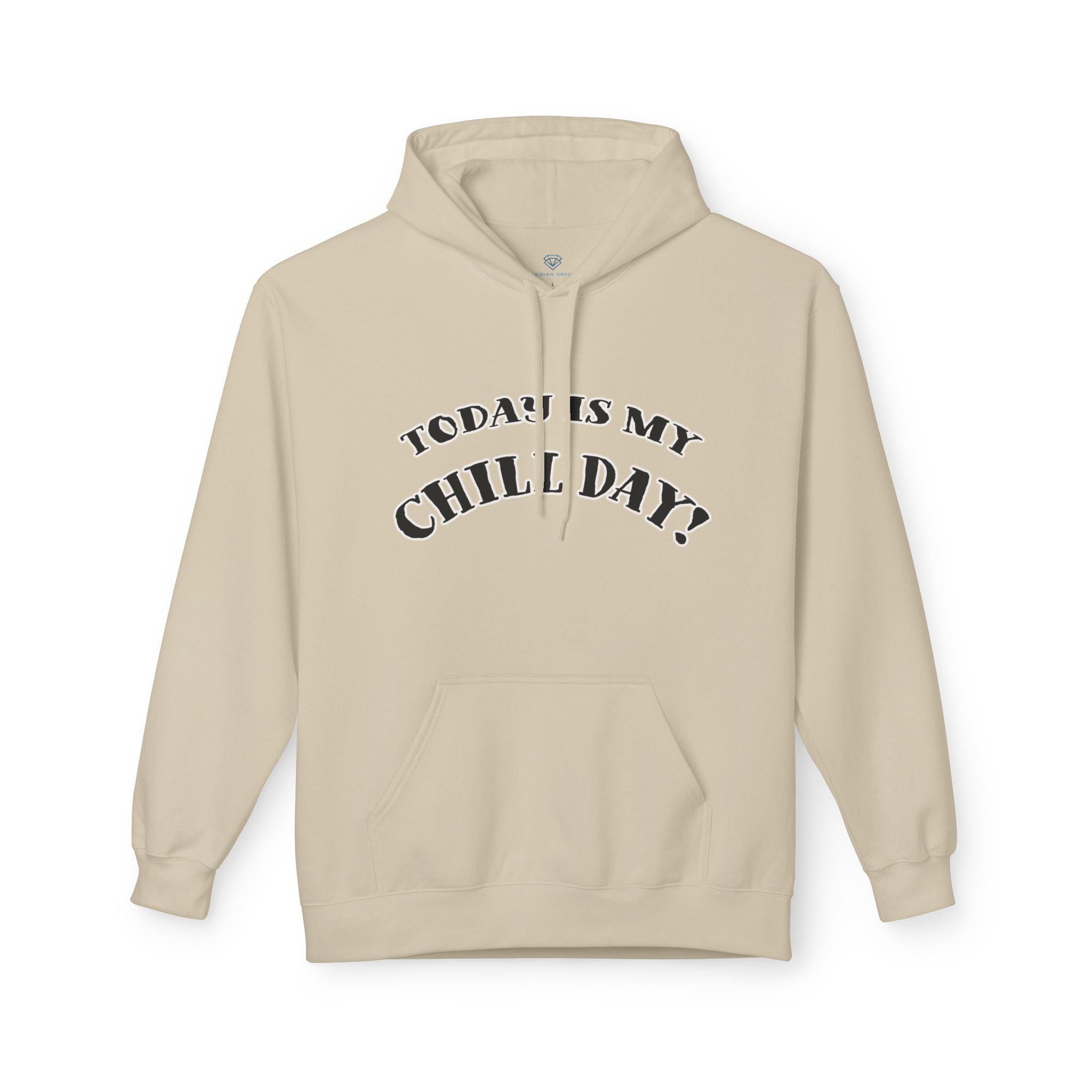 "Today is my Chill Day" Hoodie – Perfect for Nature Lovers, Introverts, Gifts for Friends, Chill Days, Relaxed Style