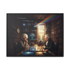 Framed Art Print | Einstein Chess Scene | Classroom Decor, Gift for Scientists, Nerdy Wall Art, Home Office Decoration, Education [...]